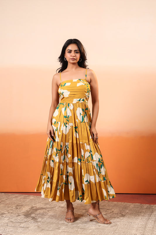 Radiant Affair Cotton Dress