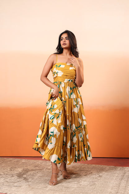 Radiant Affair Cotton Dress