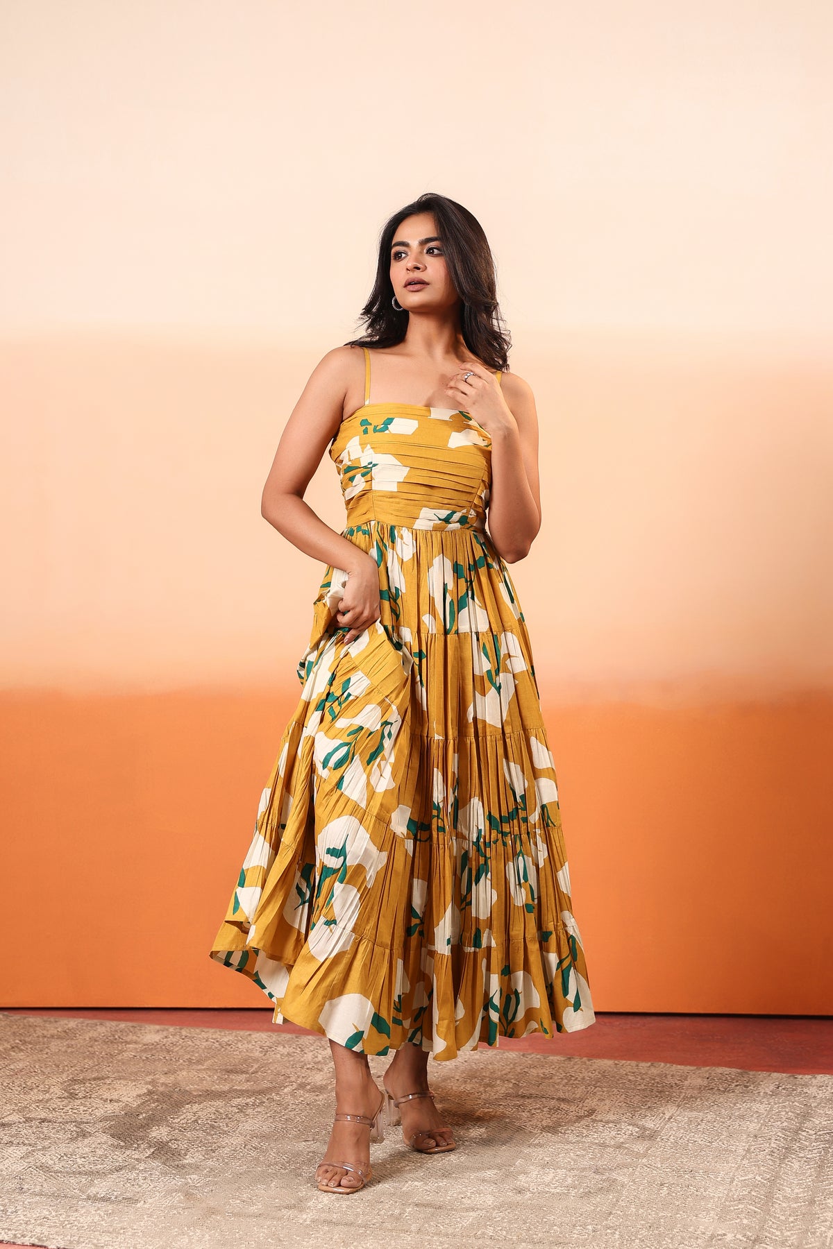 Radiant Affair Cotton Dress