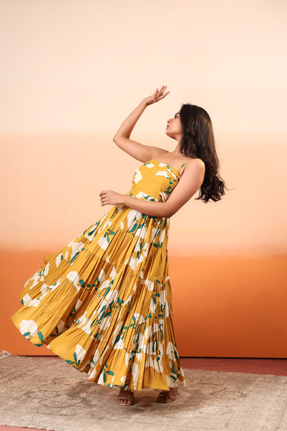 Radiant Affair Cotton Dress