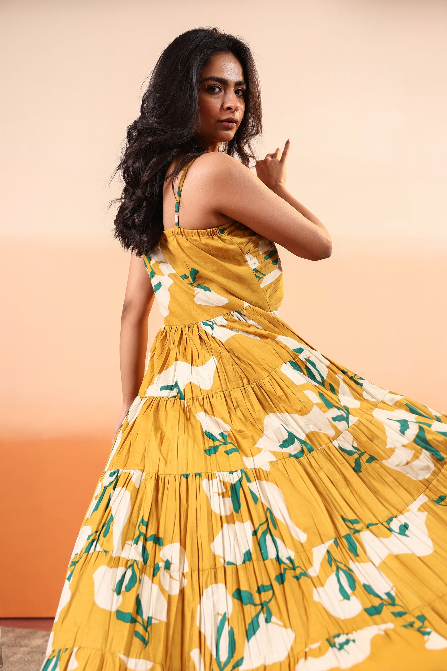 Radiant Affair Cotton Dress