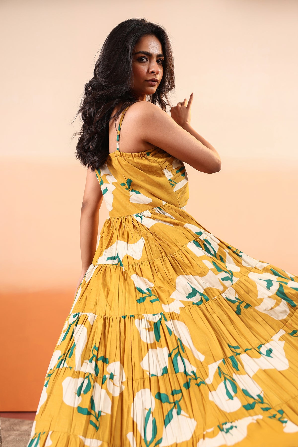Radiant Affair Cotton Dress