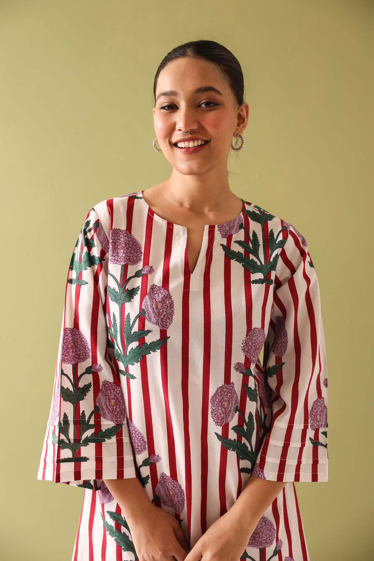 Lunar Allium Cotton Coord Set
