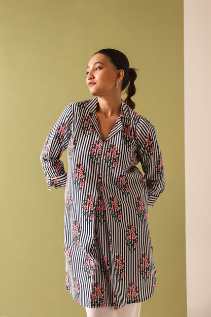 Rosevine Stripe Coord Set