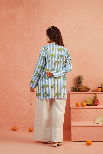 Sky Garden Cotton Coord Set