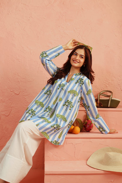 Sky Garden Cotton Coord Set