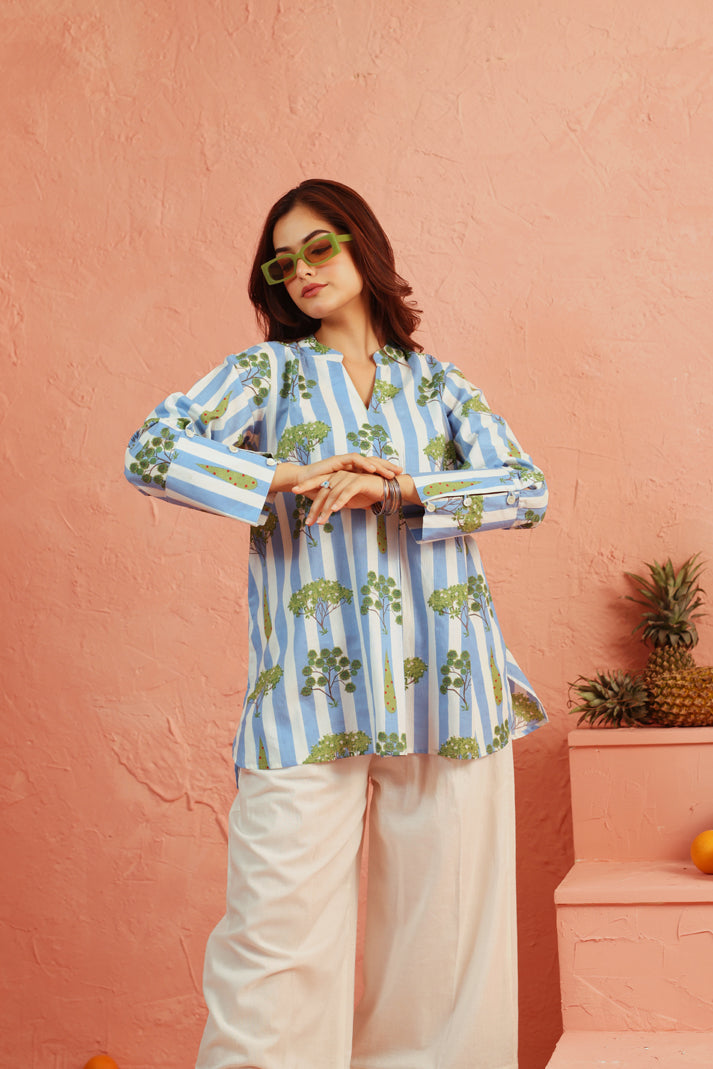 Sky Garden Cotton Coord Set
