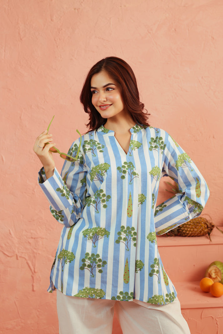 Sky Garden Cotton Coord Set