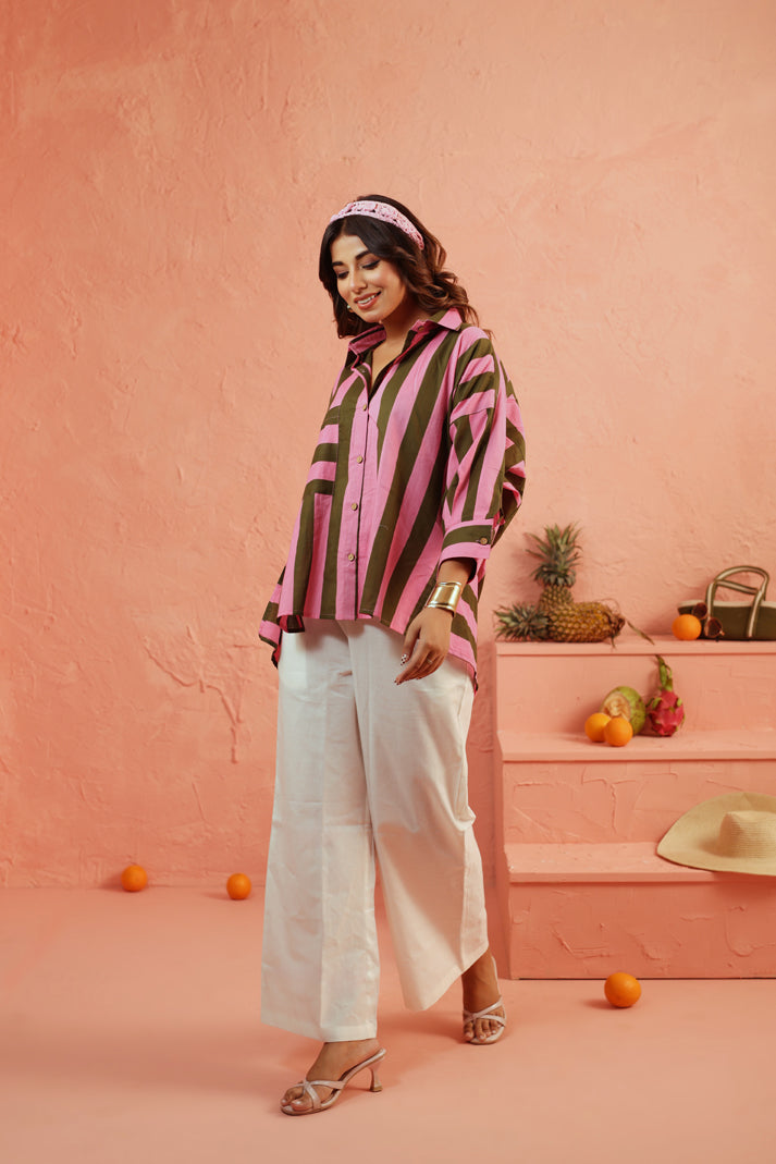 Berry Bloom Cotton Coord Set