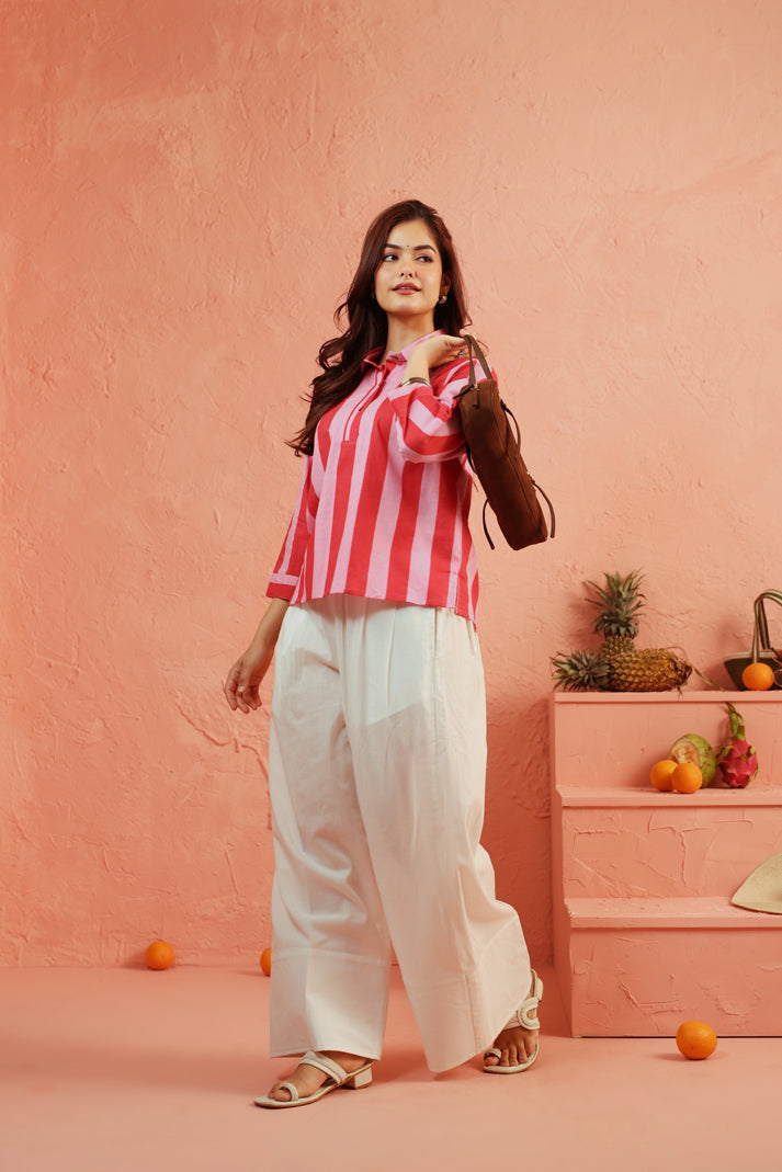 Blush Tide Cotton Co-ord Set