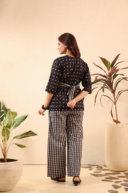 Midnight Muse Cotton Coord Set