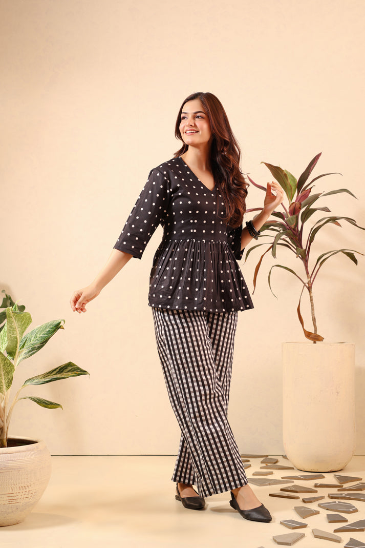 Midnight Muse Cotton Coord Set