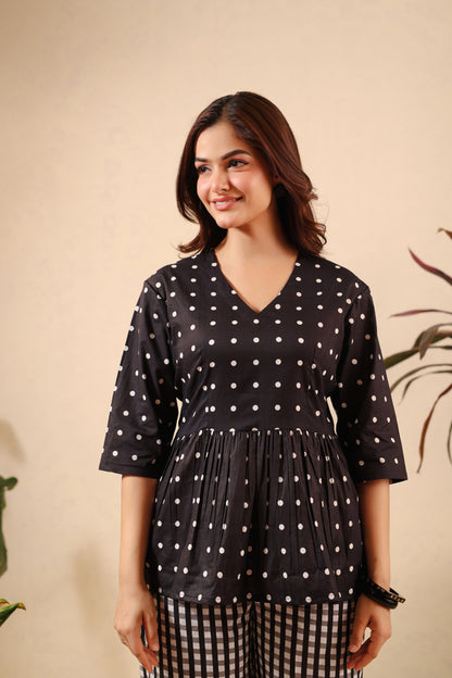 Midnight Muse Cotton Coord Set