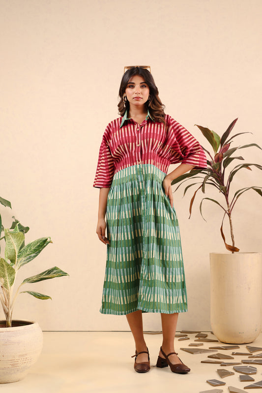 Watermelon Grove Cotton Dress