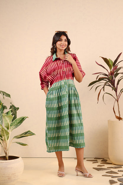 Watermelon Grove Cotton Dress