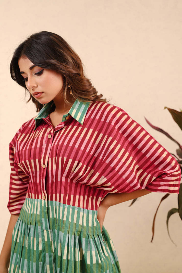 Watermelon Grove Cotton Dress