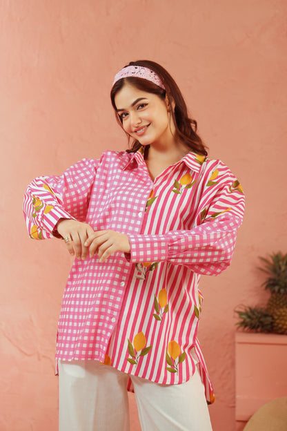 Pink Lemonade Cotton Coord Set