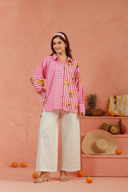 Pink Lemonade Cotton Coord Set