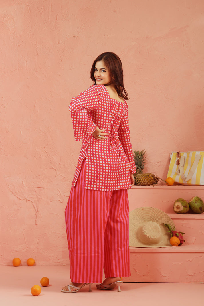 Berry Bliss Cotton Coord Set
