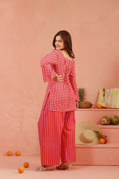 Berry Bliss Cotton Coord Set