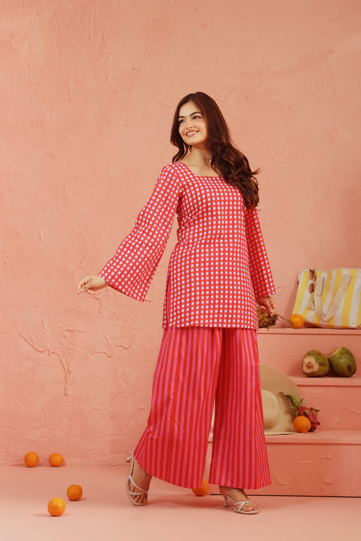 Berry Bliss Cotton Coord Set
