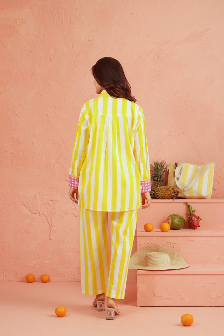 Lemon Sorbet Cotton Coord Set