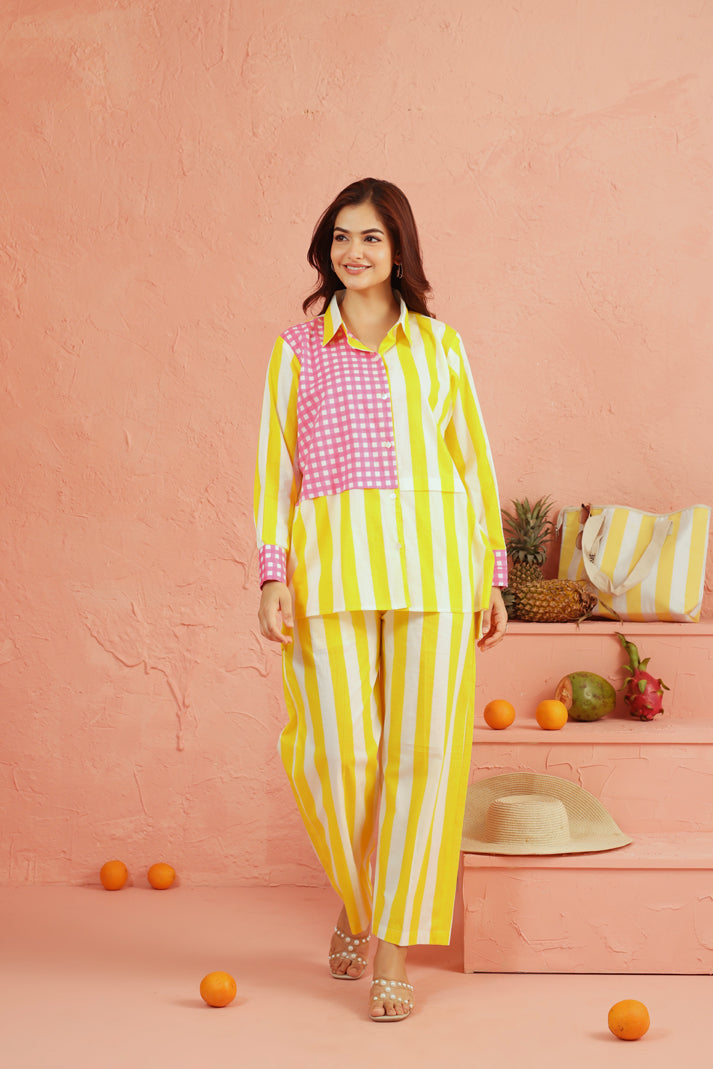 Lemon Sorbet Cotton Coord Set
