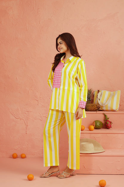 Lemon Sorbet Cotton Coord Set