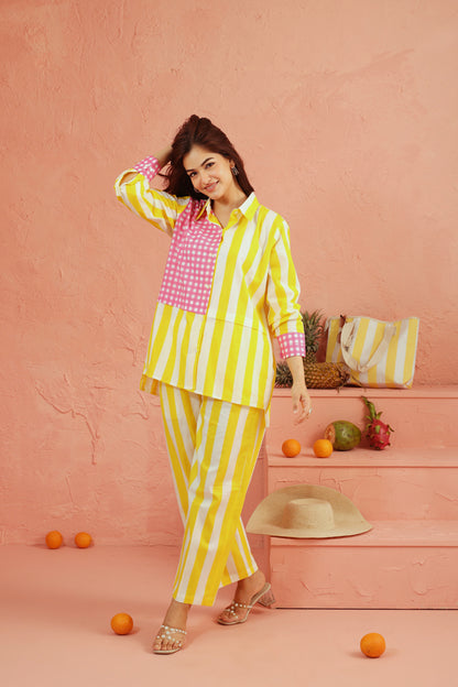 Lemon Sorbet Cotton Coord Set