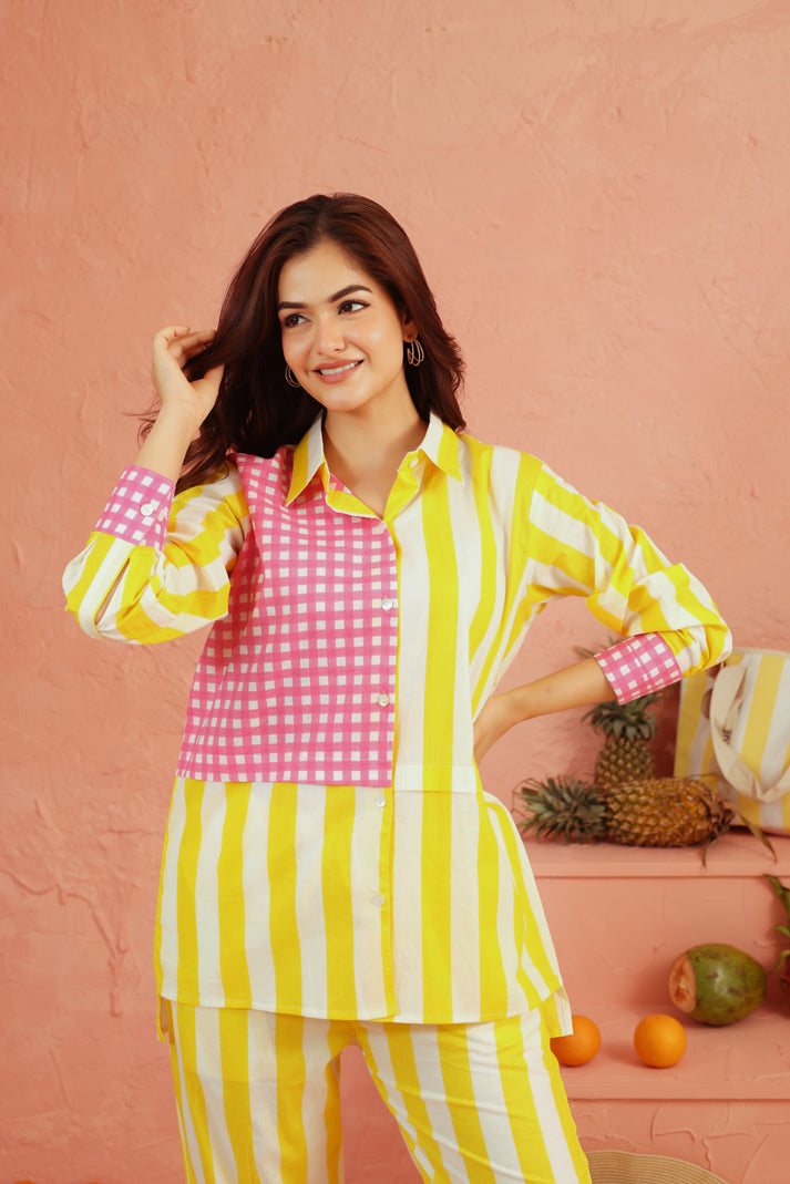 Lemon Sorbet Cotton Coord Set