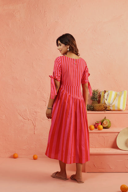 Berry Crush Cotton Dress