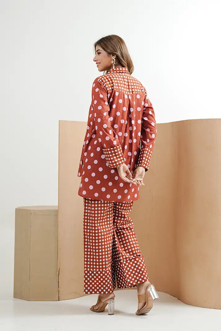 Dottie Charm Cotton Co-Ord Set