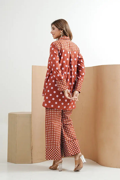 Dottie Charm Cotton Co-Ord Set