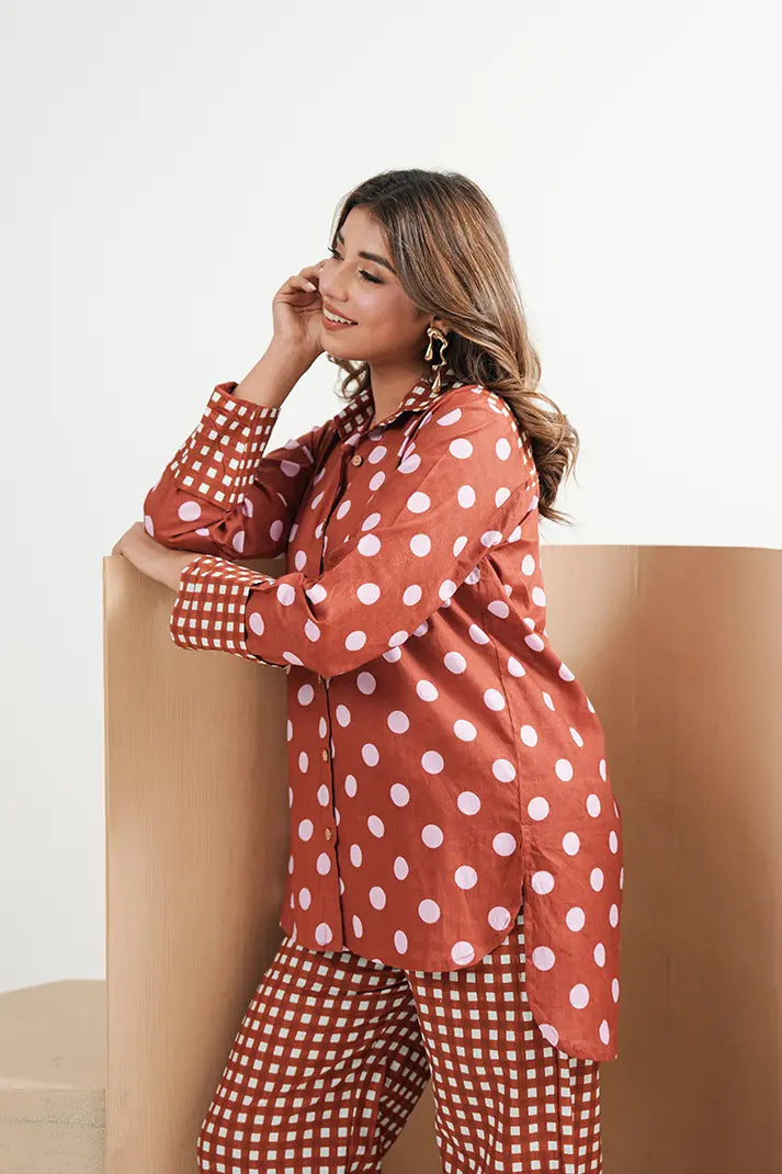 Dottie Charm Cotton Co-Ord Set