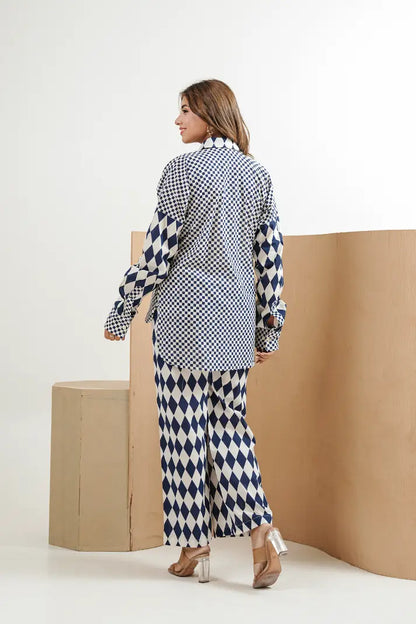 Checkmate Cotton Co-Ord Set