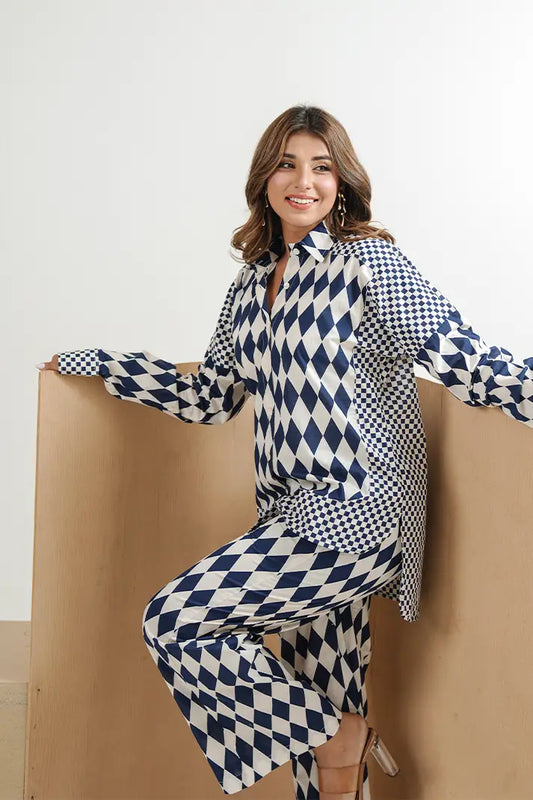 Checkmate Cotton Co-Ord Set