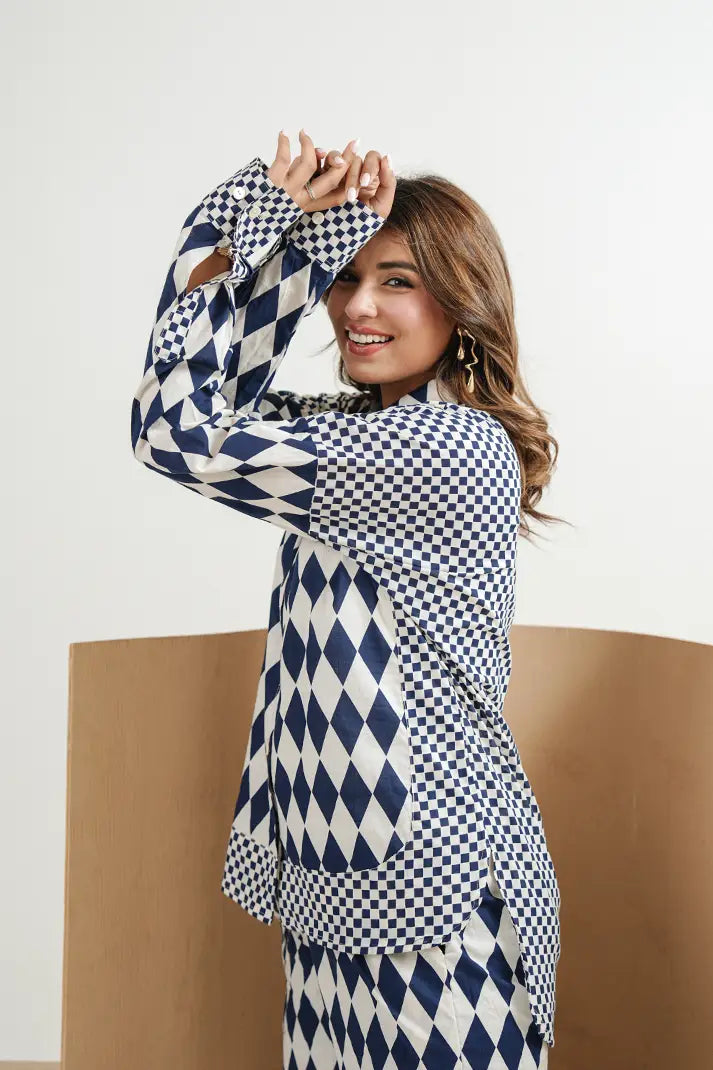 Checkmate Cotton Co-Ord Set