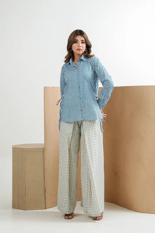 Ocean Mist Cotton Co-Ord Set