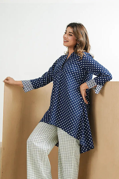 Blue Belle Cotton Coord Set