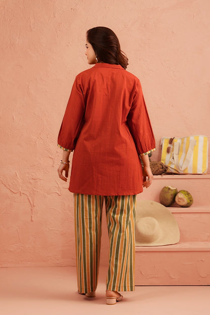 Terracotta Trails Cotton Coord Set