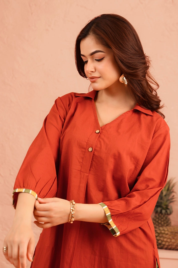 Terracotta Trails Cotton Coord Set
