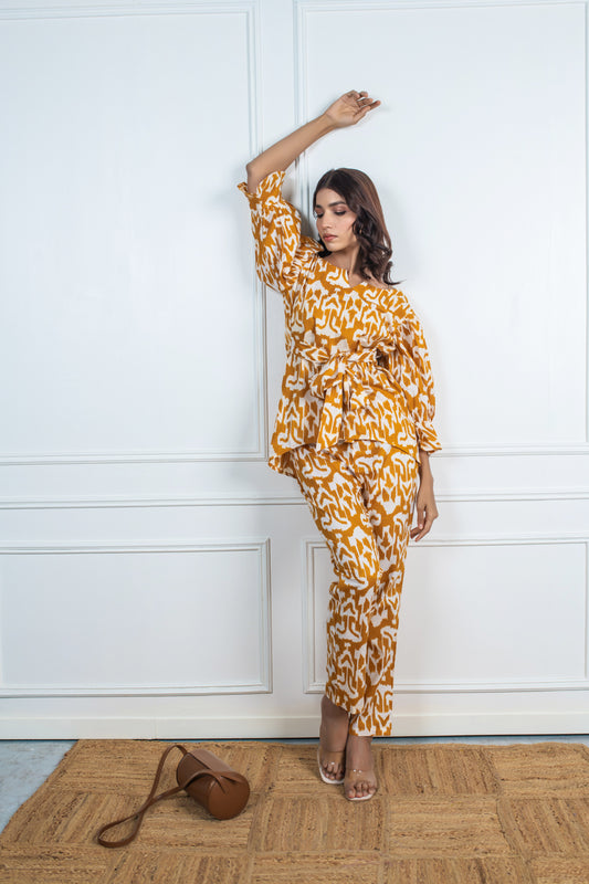 Buttercup Mustard Cotton Coord Set