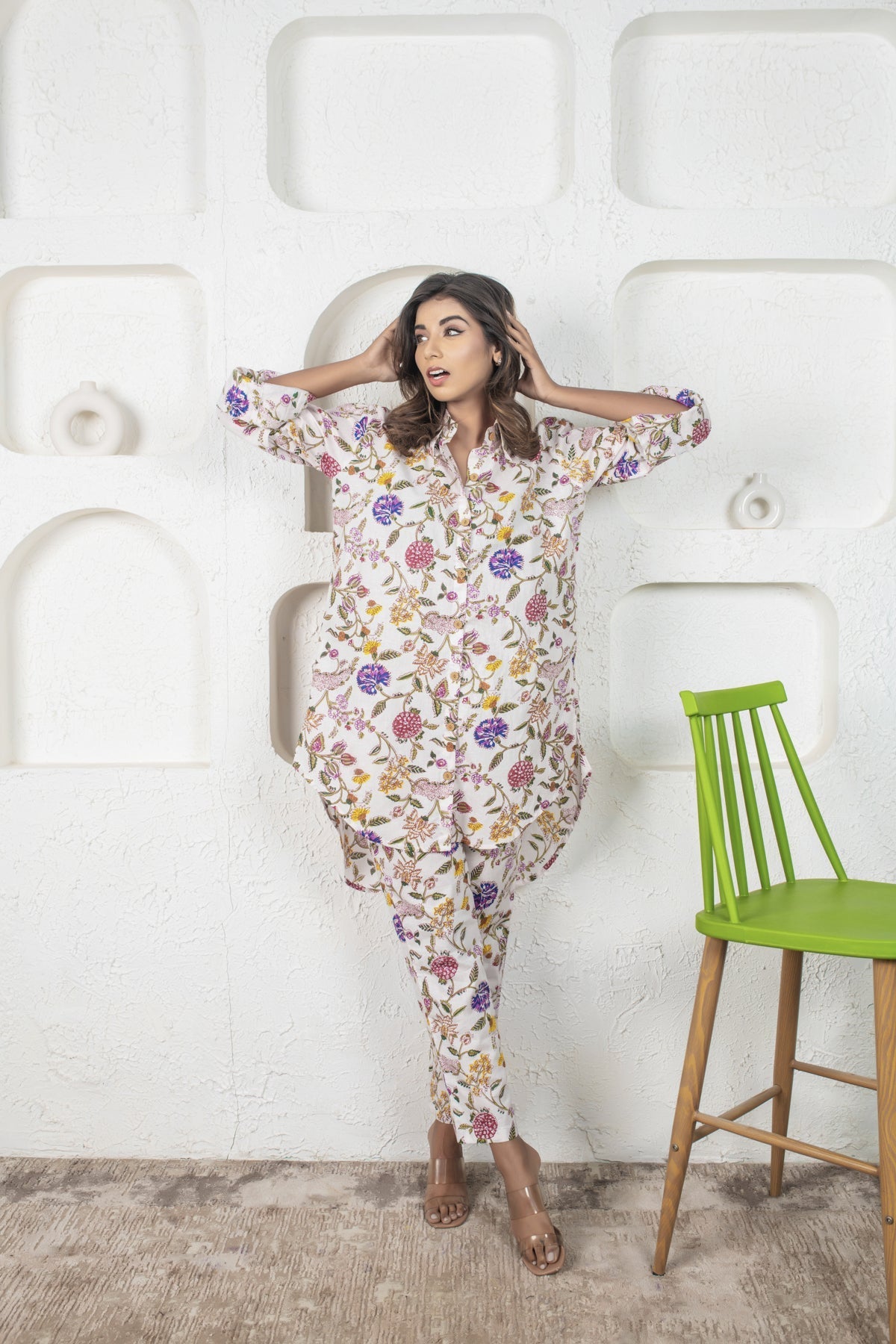 Kishori Printed Cotton Coord Set