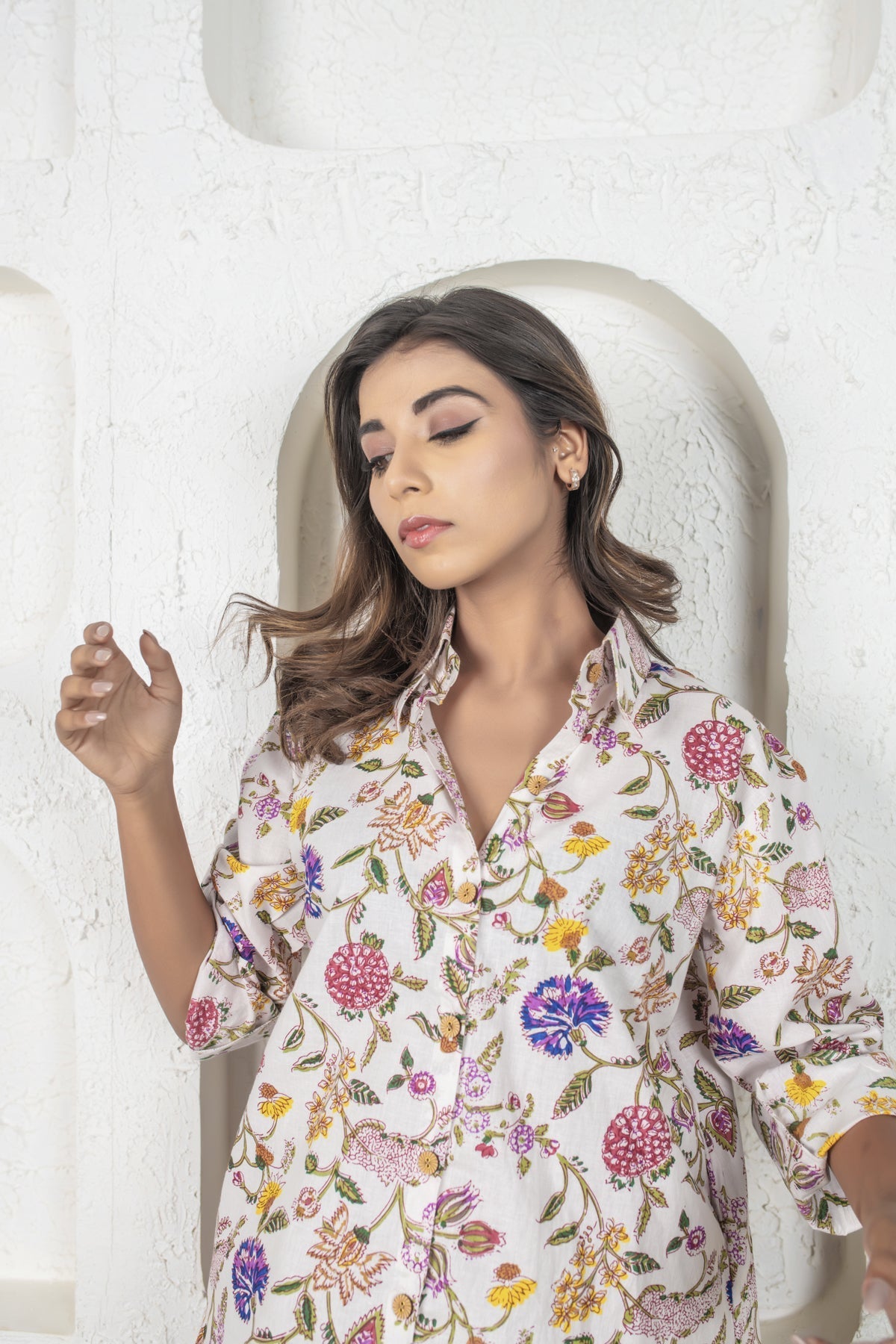 Kishori Printed Cotton Coord Set