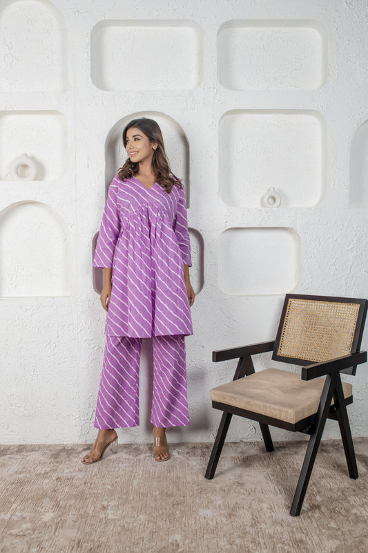 Iris Leheriya Cotton Coord Set