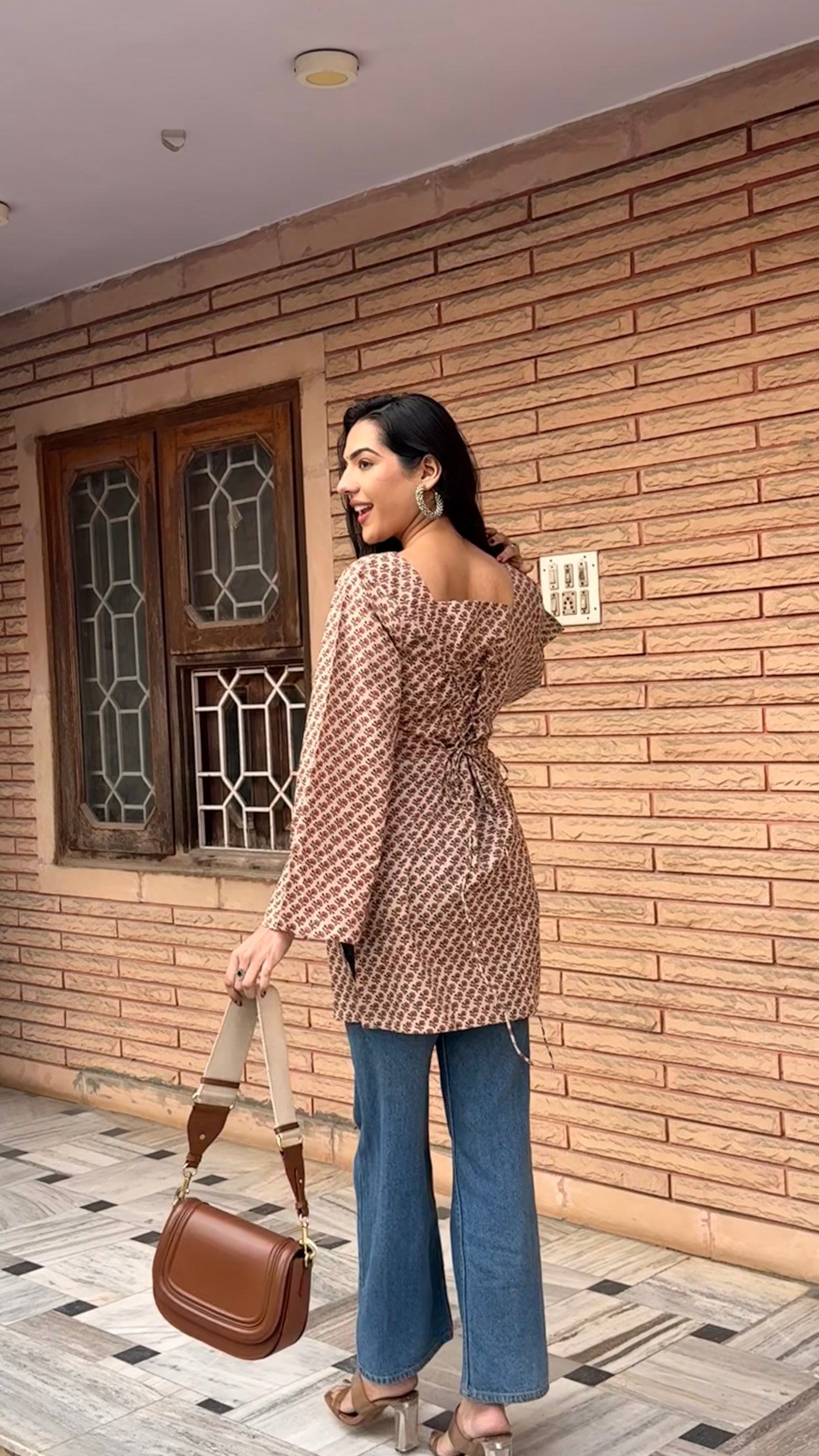 Playdate Square Neck Top