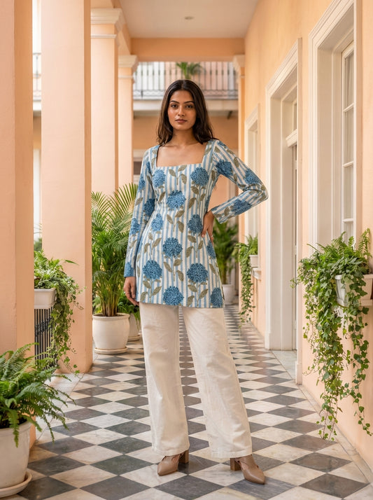 Bluehaven Square Neck Top